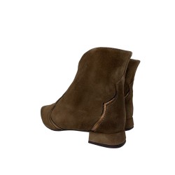 Jimena Boots Taupe & Bronce